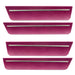 2008-2014 Dodge Challenger Concept Sidemarker Set with furious fuchsia pearl paint and clear lens.