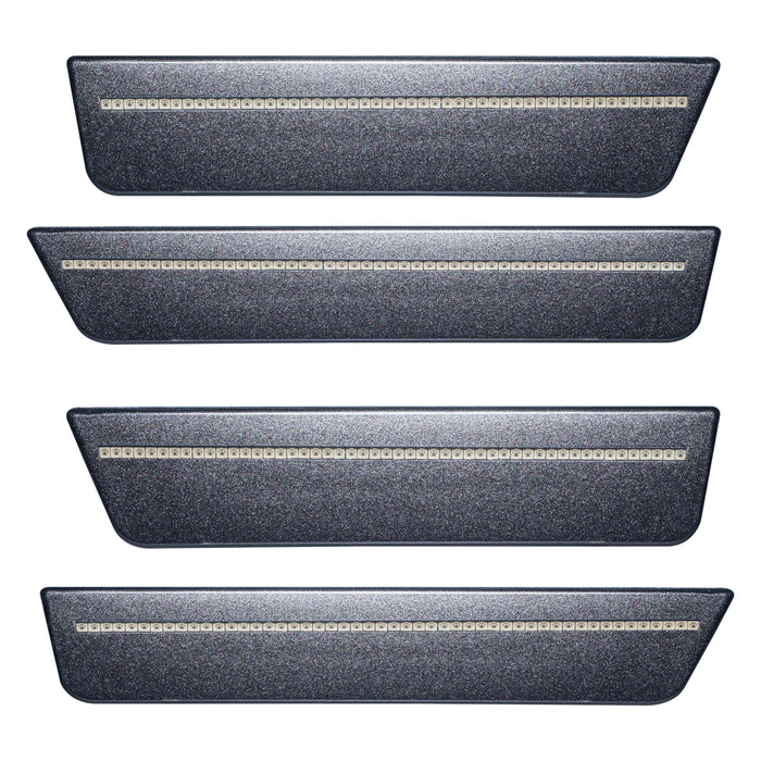 2008-2014 Dodge Challenger Concept Sidemarker Set with granite crystal metallic paint and clear lens.