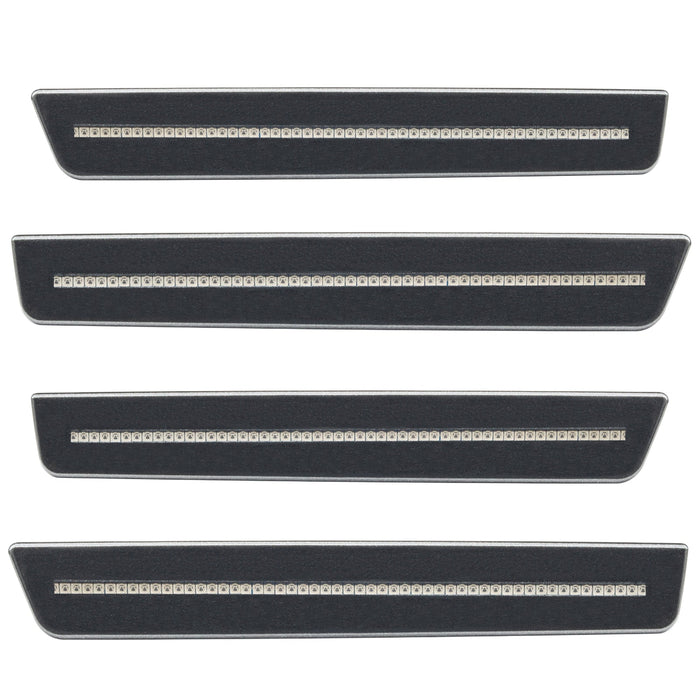 2015-2023 Dodge Challenger Concept Sidemarker Set with granite crystal metallic paint and clear lenses.