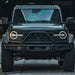 Front view of a Ford Bronco with Triple LED Fog Light Kit installed.