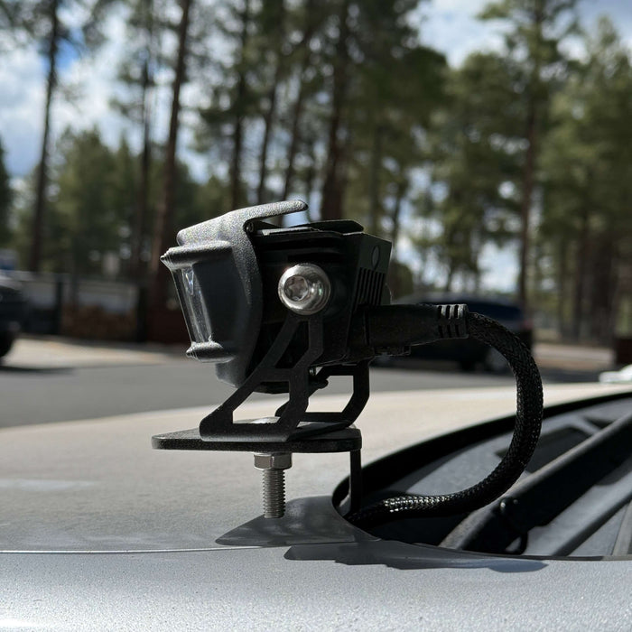 ORACLE Lighting 2010-2023 Lexus GX460 A-Pillar Hood Mount Brackets w/ VEGA™ Series 2 Spotlights