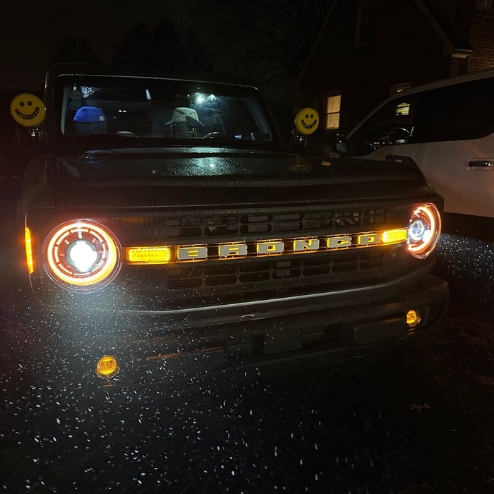 BOGO | Oculus™ ColorSHIFT® Bi-LED Projector Headlights for 2021+ Ford Bronco w/VEGA 4 Pods