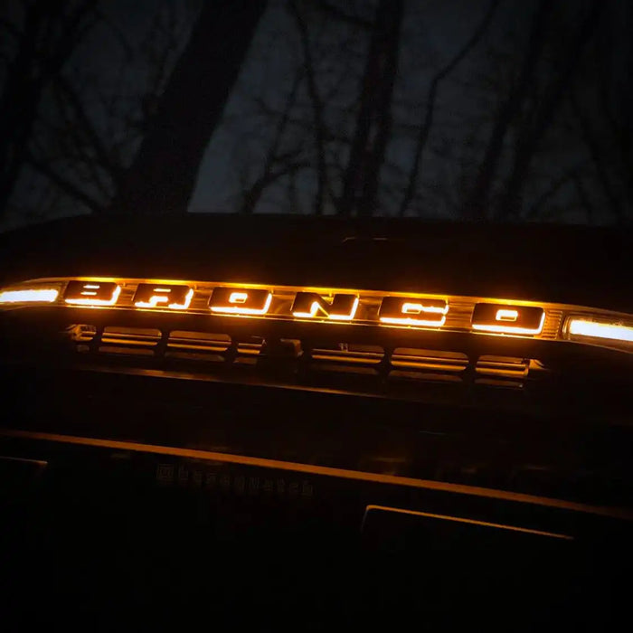 ORACLE Lighting Universal Illuminated LED Letter Badges - Amber LED - Individual