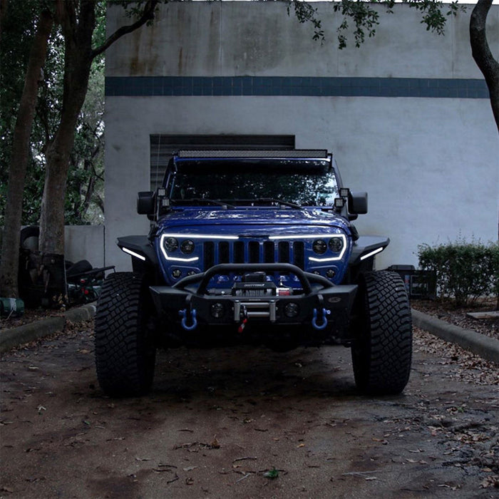 ORACLE Lighting VECTOR™ Pro Series II Full LED Grill for the Jeep Wrangler JL / Gladiator JT