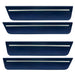 2008-2014 Dodge Challenger Concept Sidemarker Set with jazz blue metallic paint and clear lens.