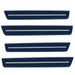 2015-2023 Dodge Challenger Concept Sidemarker Set with jazz blue pearl paint and clear lenses.
