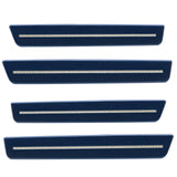2015-2023 Dodge Challenger Concept Sidemarker Set with jazz blue pearl paint and clear lenses.
