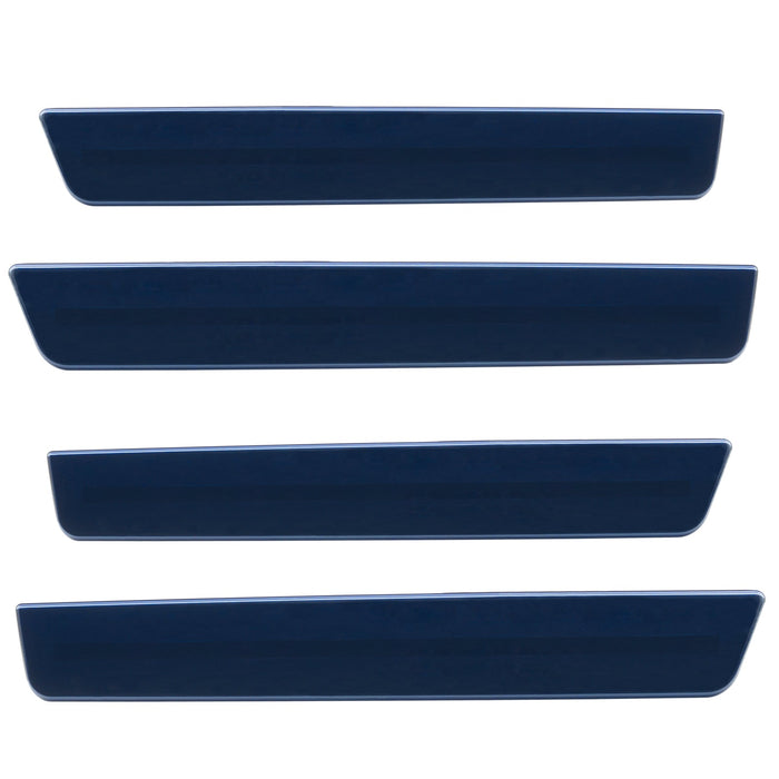 2015-2023 Dodge Challenger Concept Sidemarker Set with jazz blue pearl paint and ghost lenses.