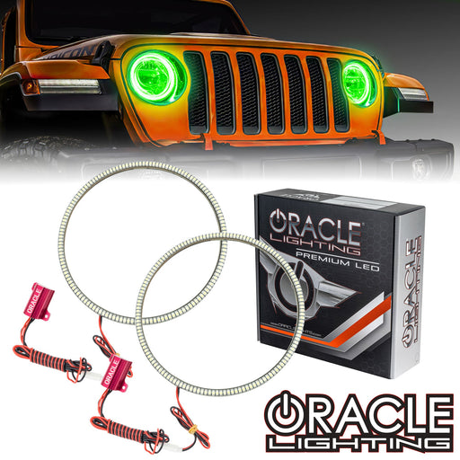 2020-2024 Jeep Gladiator JT LED Headlight Surface Mount Halo Kit