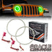 2020-2024 Jeep Gladiator JT LED Headlight Surface Mount Halo Kit