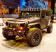 Three quarters view of a Jeep Wrangler JK with LED Off-Road Side Mirrors installed.