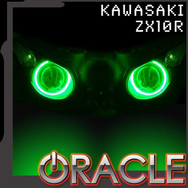 きらめき 2006-2010 Kawasaki ZX10R LED Headlight Halo Kit | ORACLE