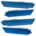 2010-2015 Chevrolet Camaro Concept SMD Sidemarker Set with kinetic blue paint and ghost lenses.