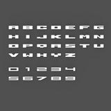 ORACLE Lighting Universal Illuminated LED Letter Badges - Amber LED - Individual