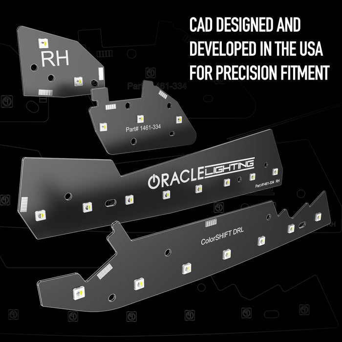 CAD render of colorshift DRL boards