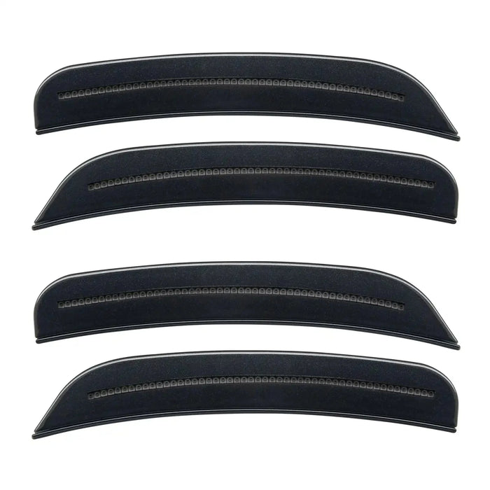 2015-2023 Dodge Charger Concept SMD Sidemarker Set with steel metallic paint and tinted lenses.