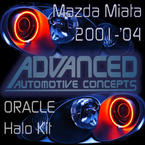 2001-2005 Mazda Miata LED Headlight Halo Kit