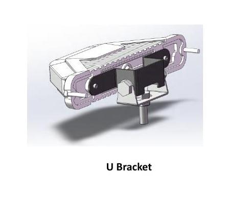 ORACLE Lighting L3-180 Corner Light Mounting Brackets