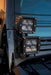 Jeep JK Dual Light Mounting Pillar Brackets (Pair)
