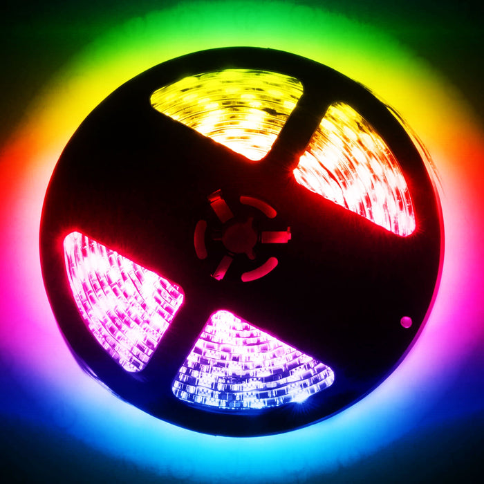 ORACLE Exterior LED Flexible Strip with rainbow LEDs.