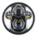 5.75" 40W Replacement LED Headlight - Chrome Bezel