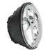 Side view of 5.75" 40W Replacement LED Headlight - Chrome Bezel