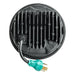 Rear view of 5.75" 40W Replacement LED Headlight - Chrome Bezel