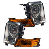 2006-2010 Jeep Commander Pre-Assembled Halo Headlights