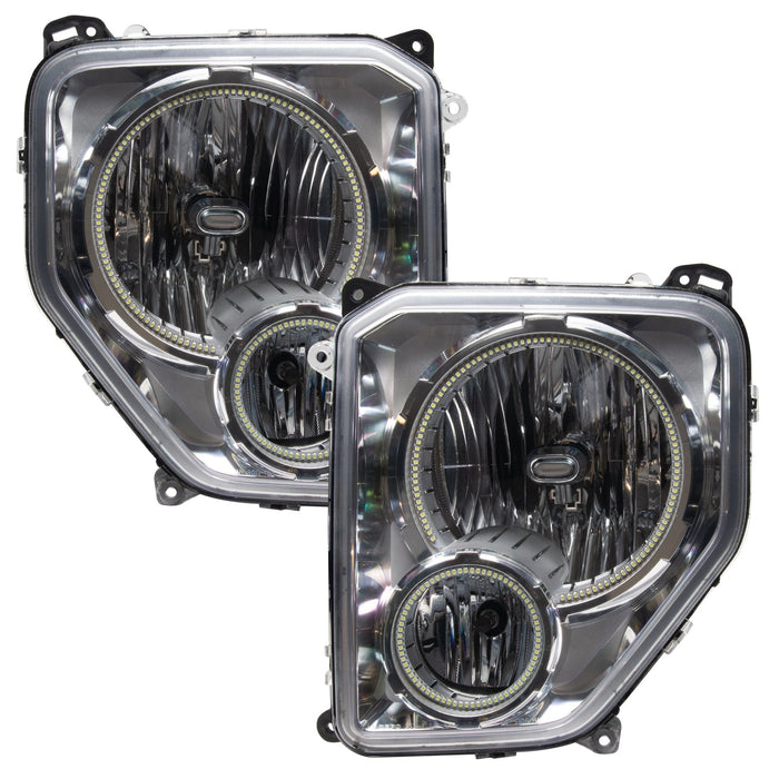 2008-2012 Jeep Liberty Pre-Assembled Halo Headlights