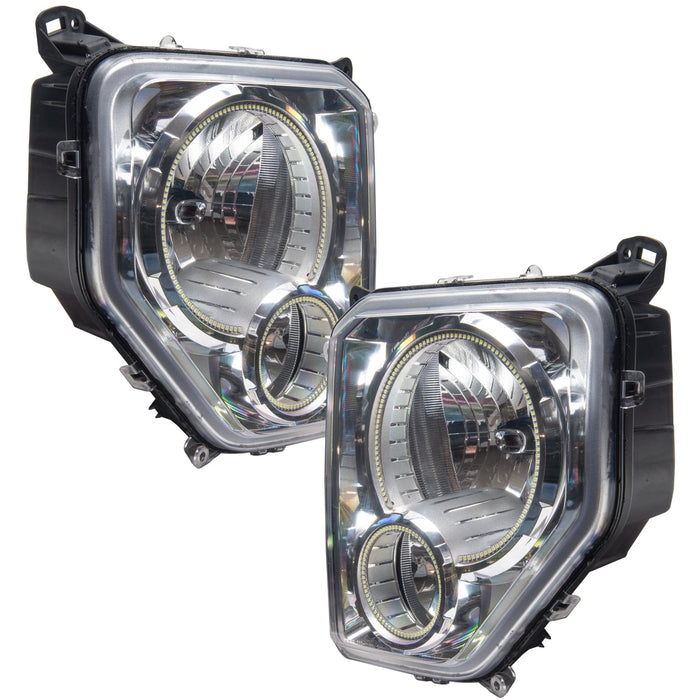 2008-2012 Jeep Liberty Pre-Assembled Halo Headlights