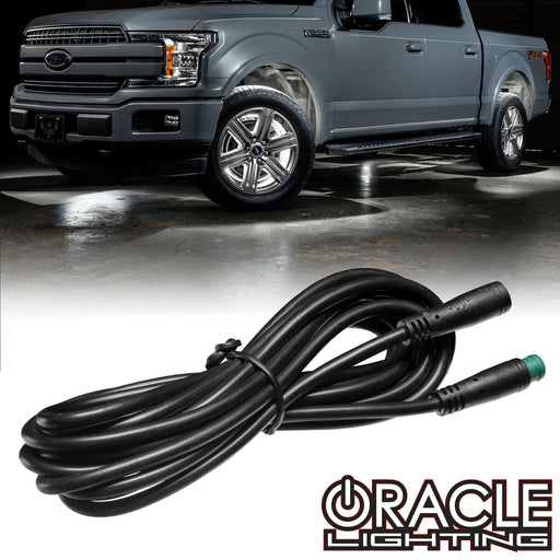 10ft ColorSHIFT RGB+W Rock Light & Wheel Ring Extension Cable.