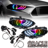 2018-2022 Ford Mustang Dynamic ColorSHIFT DRL Upgrade w/Halo Kit & Sequential Turn Signal