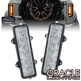 Dual Function Amber/White Reverse LED Modules for Ford Bronco Flush Tail Lights