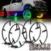 ColorSHIFT LED Illuminated Wheel Rings.