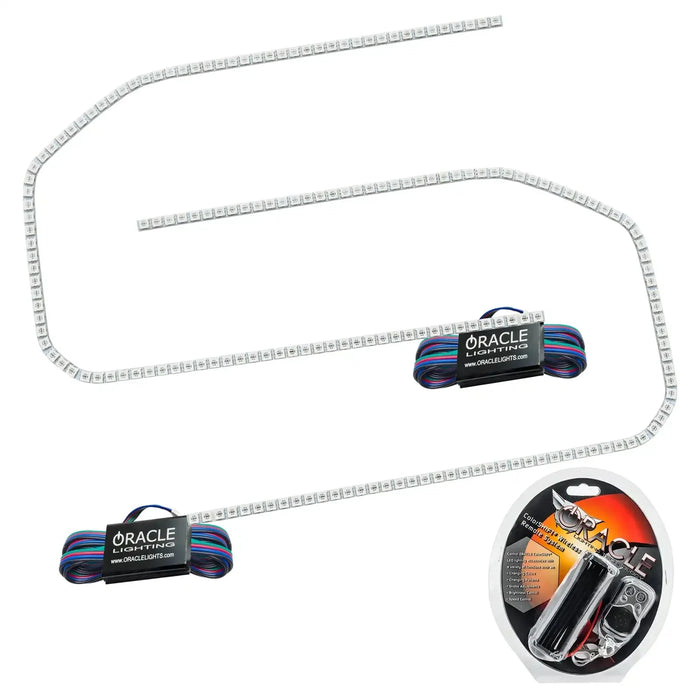 2016-2018 GMC Sierra ColorSHIFT Headlight DRL Upgrade Kit with RF Controller.