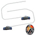 2016-2018 GMC Sierra ColorSHIFT Headlight DRL Upgrade Kit with RF Controller.