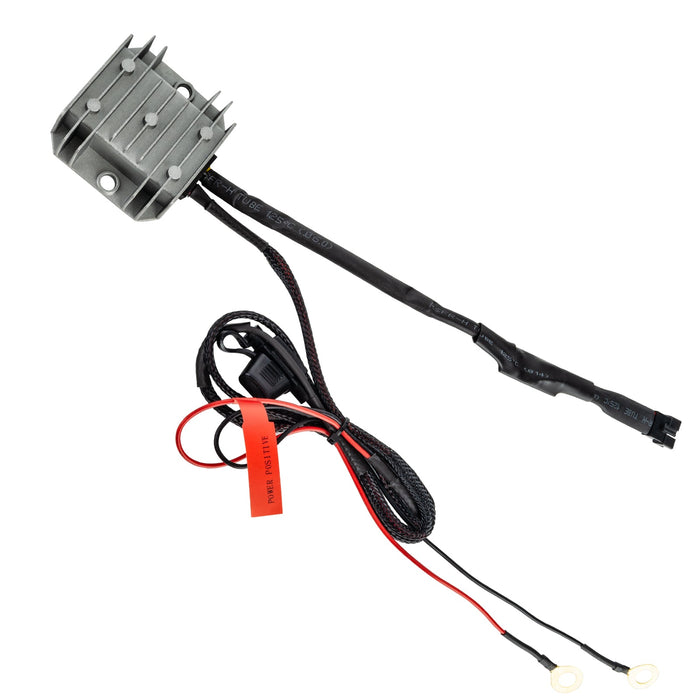Voltage regulator with a splitter