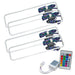 1988-1998 GMC Sierra LED Dual Headlight Halo Kit with Simple Controller.