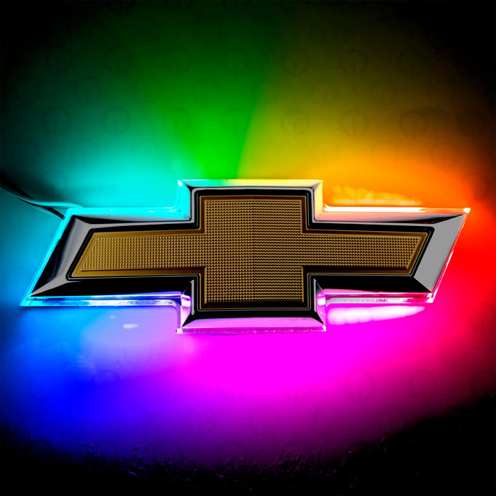2014-2015 Chevrolet Camaro Illuminated LED Rear Bowtie Emblem with ColorSHIFT LEDs.