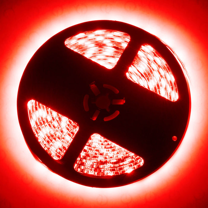 ORACLE Exterior LED Flexible Strip with red LEDs.
