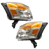 Side view of 2008-2015 Nissan Armada Pre-Assembled Halo Headlights