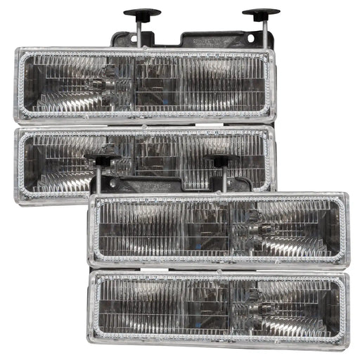 1988-2002 Chevrolet C10 Pre-Assembled Halo Headlights