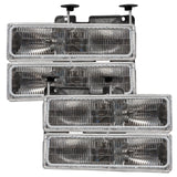 1992-1999 GMC Yukon Pre-Assembled Halo Headlights