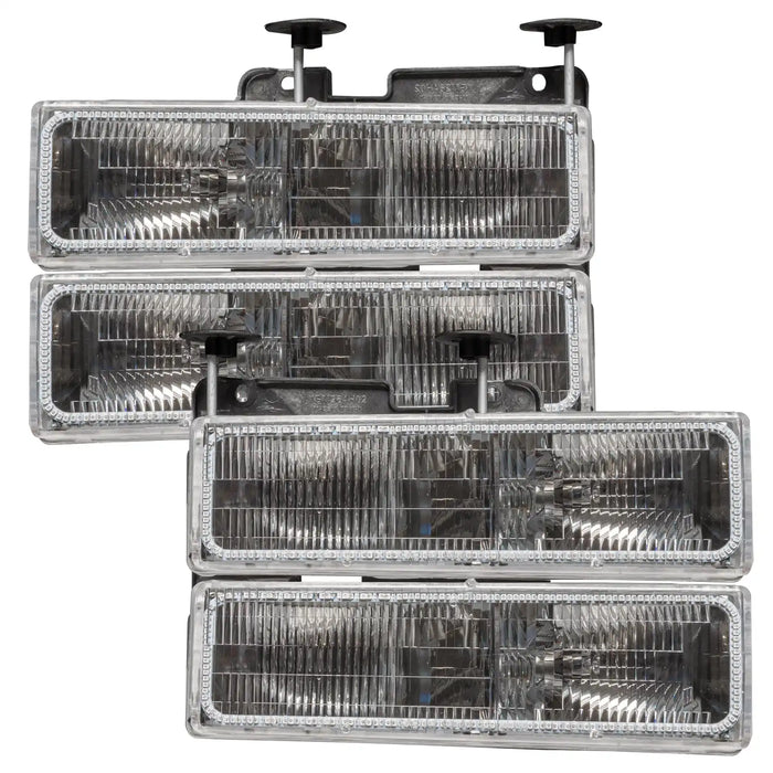 1992-1999 Chevrolet Suburban Pre-Assembled Halo Headlights