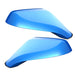 2010-2015 Chevrolet Camaro Concept Side Mirrors with light blue paint and ghost lenses.