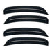 2015-2023 Dodge Charger Concept SMD Sidemarker Set with phantom black pearl paint and clear lenses.