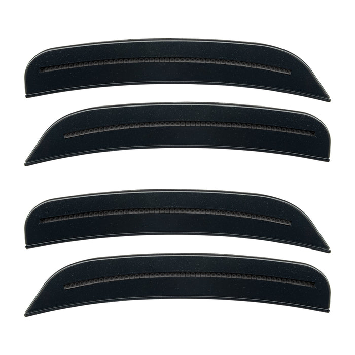 2015-2023 Dodge Charger Concept SMD Sidemarker Set with phantom black pearl paint and tinted lenses.