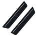 2011-2014 Dodge Charger Concept Sidemarker Rear Set with phantom black pearl paint and clear lenses.