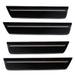 2008-2014 Dodge Challenger Concept Sidemarker Set with black paint and clear lens.
