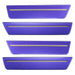 2008-2014 Dodge Challenger Concept Sidemarker Set with plum crazy pearl paint and clear lens.